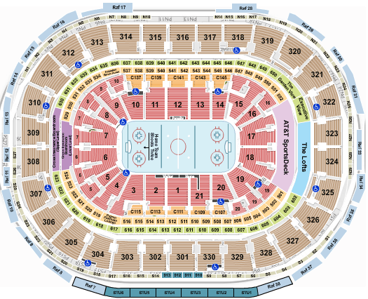 TD Garden TD Garden Seating Chart