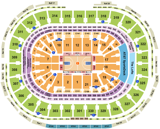 TD Garden TD Garden Seating Chart
